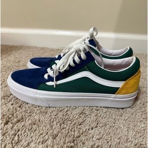Multi color Vans  (Never been worn)